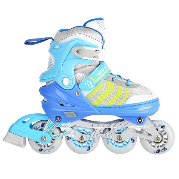 4in1_NilsExtreme_NH18192-valgesinine-3 4in1 (rull)uisud NILS EXTREME NH18192 In-line Skates/Hockey Ice Skates, valge-sinine, M (34-38)