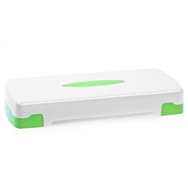 Aeroobika-stepper-SPOKEY-Basic-IV-Step-valge-roheline-2 Aeroobika stepper SPOKEY Basic IV Step, valge-roheline