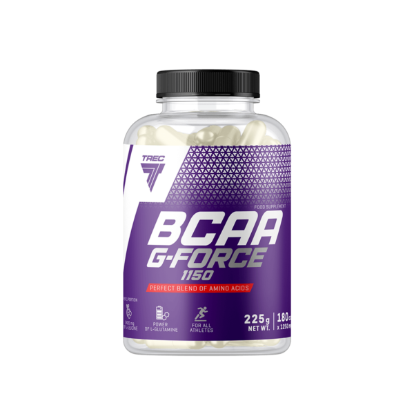 Aminohappe kompleks TREC BCAA G-FORCE 1150 180 kapslit