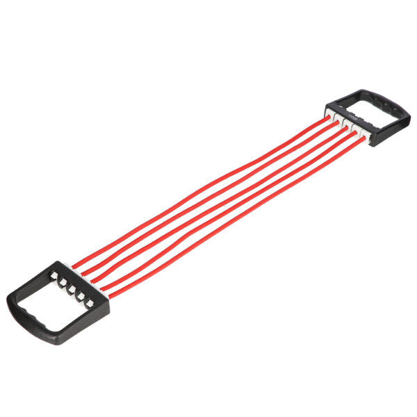 Ekspanderkumm käepidemetega ONE FITNESS EM10, punane