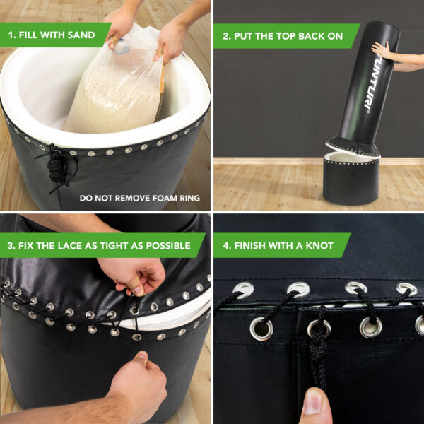 Eraldiseisev poksikott Tunturi Free Stand Boxing Bag