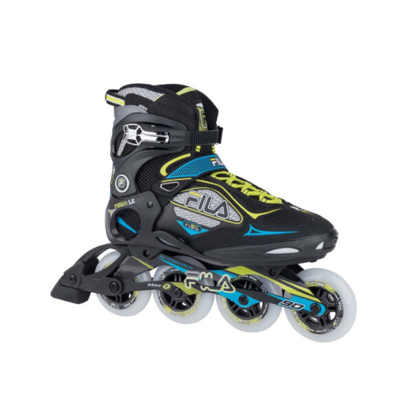 Filma-primo-lx-90-1 Rulluisud FILA Primo LX 90, must-sinine-kollane (40)