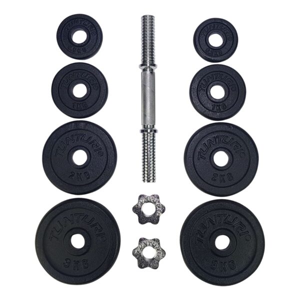 Hantel TUNTURI Dumbbell Set 15kg, screw