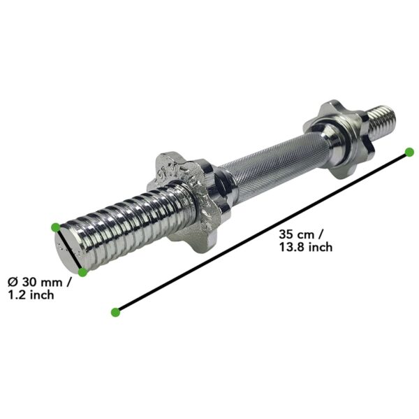 Hantel TUNTURI Dumbbell Set 15kg, screw