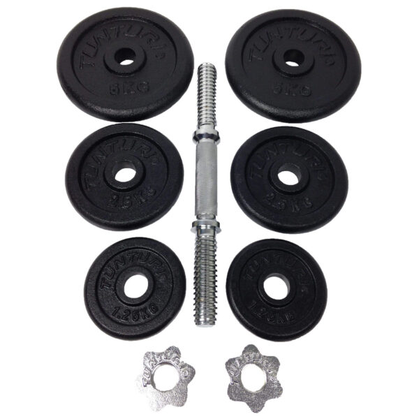 Hantel TUNTURI Dumbbell Set 20kg, screw