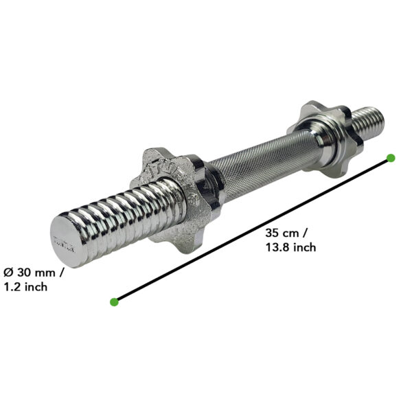 Hantel TUNTURI Dumbbellset 10kg, 1 bar