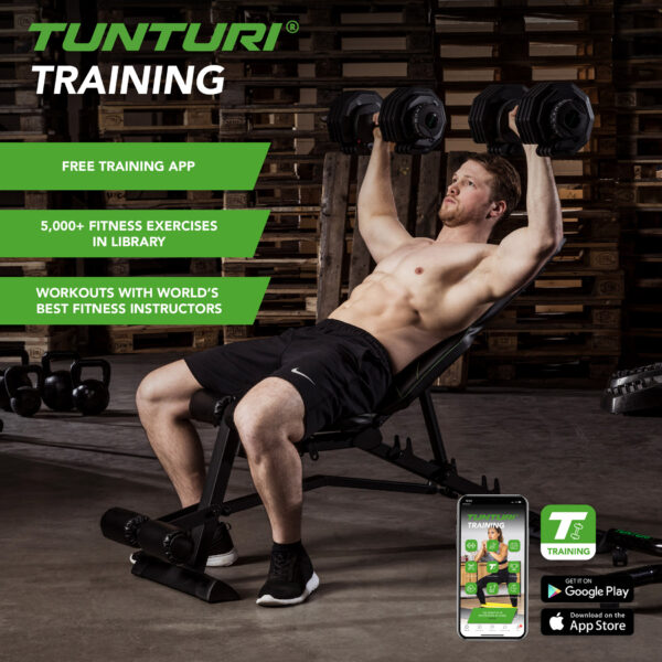 Reguleeritav hantel TUNTURI Selector Dumbbell 25kg