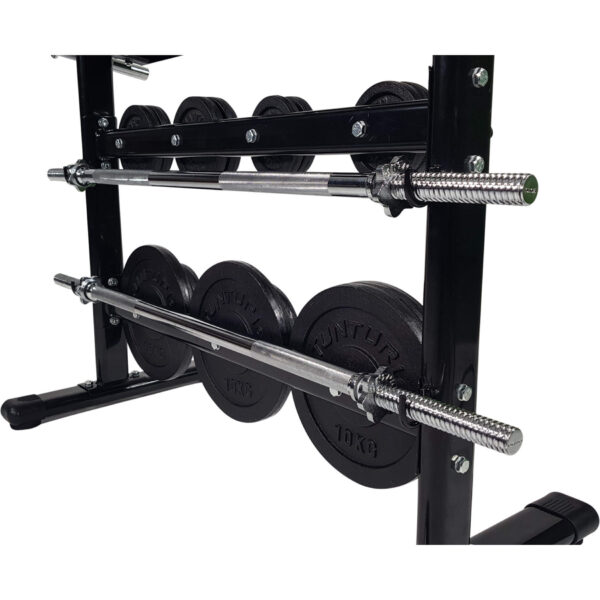 Hantlite ja ketaste ladustamisriiul TUNTURI Disc & Dumbbell Rack