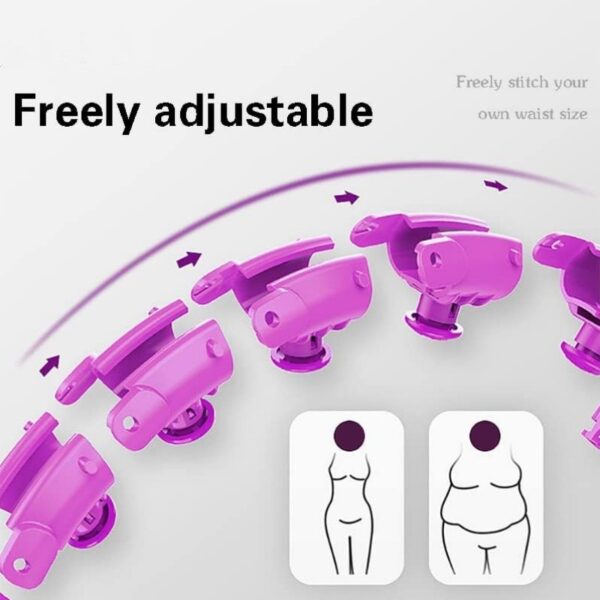 Hularõngas Smart Hula Hoop HHP002, lilla