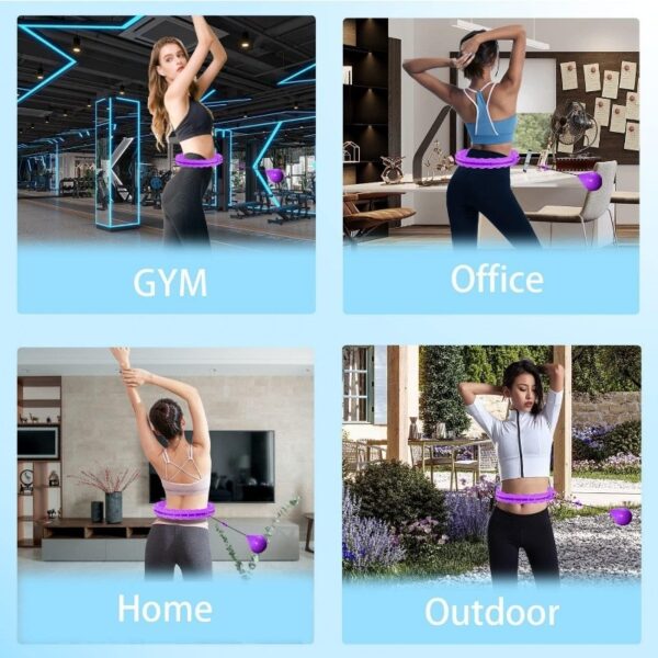 Hularõngas Smart Hula Hoop HHP002, lilla