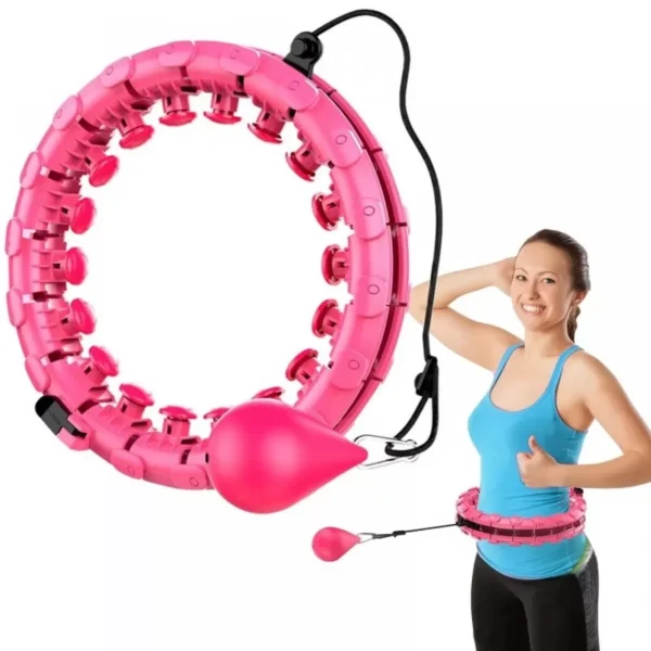 Hularõngas Smart Hula Hoop HHP002, roosa