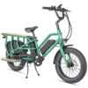 Elektriline kargoratas JOBOBIKE Transer, Green