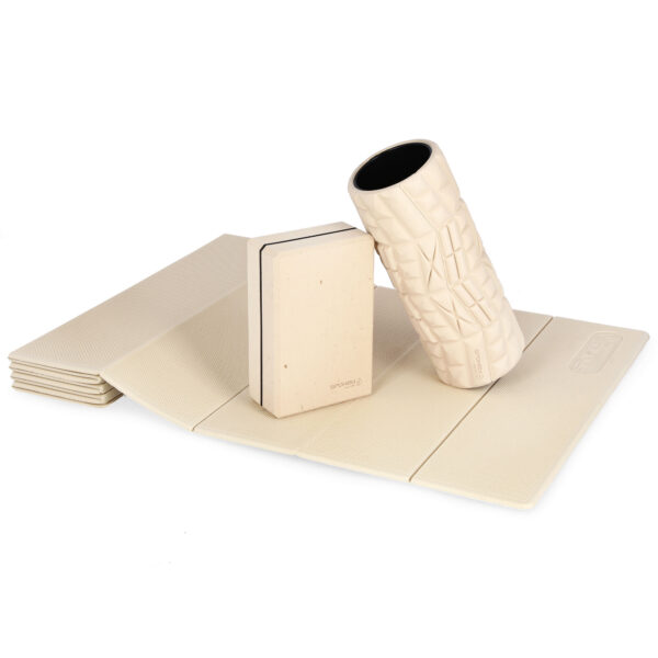 Joogakomplekt-SPOKEY-Ecosana-Eco-rullplokkmatt-2 Joogakomplekt SPOKEY Ecosana Eco, rull+plokk+matt