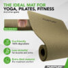 Joogamatt Tunturi Yogamat 8mm, Army Green