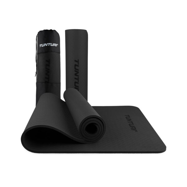 Joogamatt-Tunturi-Yogamat-8mm-Black1 Joogamatt Tunturi Yogamat 8mm, Black