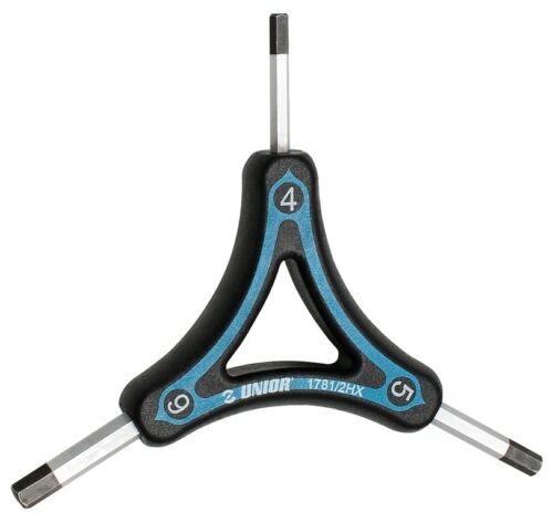 Kuuskantvõti UNIOR 1781/2HX, 3 haruline