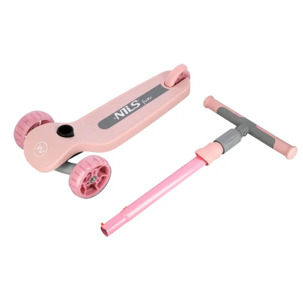 Laste tõukeratas NILS EXTREME HLB09 roosa