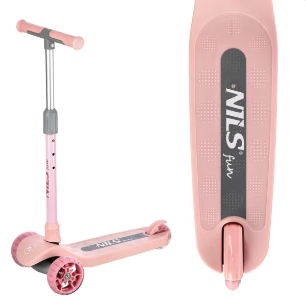 Laste tõukeratas NILS EXTREME HLB09 roosa