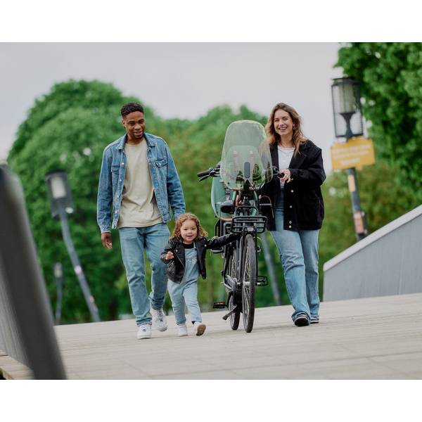 Lastetool ette URBAN IKI Ta-ke, Icho Green/Kurumi Brown, roheline-pruun