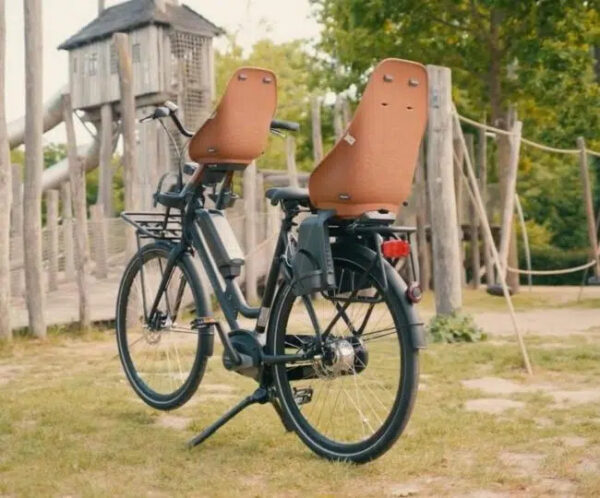 Lastetool URBAN IKI Ta-ke BIO, Haniwa Brown/Bincho Black, pakiraamile