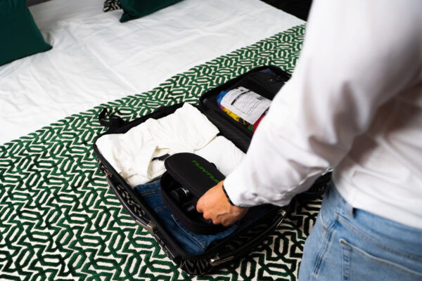 Massaazipustol-1-scaled-1 Massaažipüstol Tunturi MG30 Massage Gun Mini