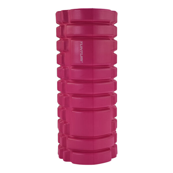 Massaažirull TUNTURI Yoga Foam Grid Roller 33cm, roosa
