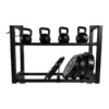 Multifunktsionaalne alus Tunturi Wall-Kettle-Bumper Multi Storage Rack (1/2