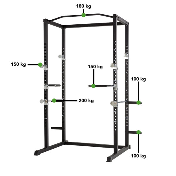 Multifunktsionaalne-trenazoor-Tunturi-WT60-Power-Rack-2 Kükipuur TUNTURI WT60 Power Rack