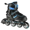 (Rull)uisud NILS Extreme 2in1 In-line Skates/Figure Ice Skates, Black/Blue (S)