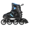 (Rull)uisud NILS Extreme 2in1 In-line Skates/Figure Ice Skates, Black/Blue (S)
