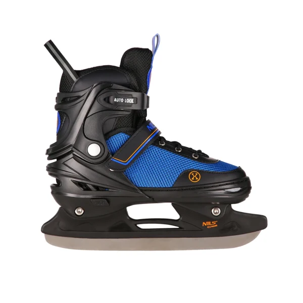 2in1 (rull)uisud NILS EXTREME NH18188 In-line Skates/Hockey Ice Skates, must-sinine-oranž, L (39-43)