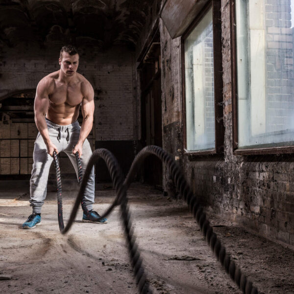 Noor-TUNTURI-Battle-Rope-12m-4 Treeningköis TUNTURI Battle Rope 12m