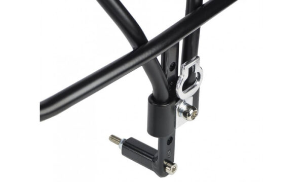 Pakiraam Azimut 24-29", alumiinium, must