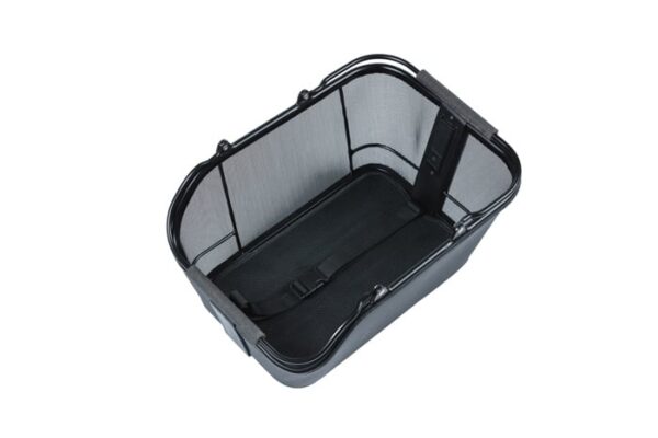 Pakiraamikorv BASIL Cento Tech Fiber Nordlicht MIK, must