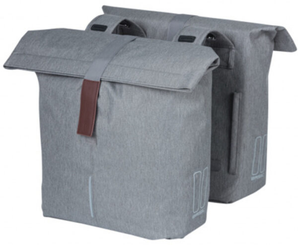 Pakiraamikott BASIL City double bicycle bag, 28-32 L, hall