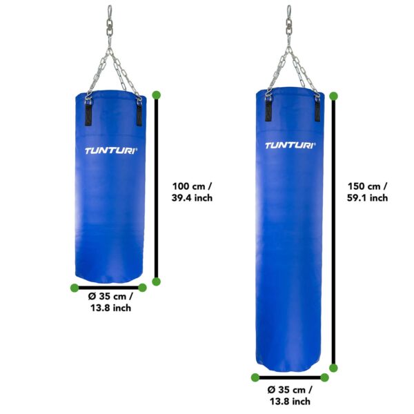 Poksikott Tunturi Aqua Boxing Bag 150 cm, sinine