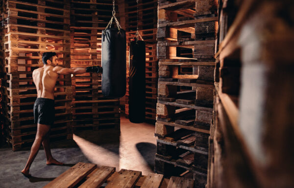 Poksikott Tunturi Classic Boxing Bag 80 cm, Incl. Chain