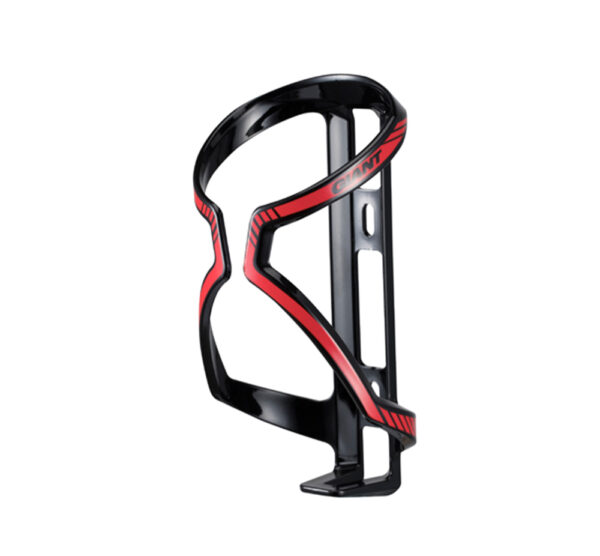 Pudelihoidja GIANT AIRWAY SPORT Gloss Black/Red, läikiv must-punane