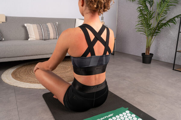 Punktimassaaži matt ja padi Tunturi Acupressure Mat And Pillow, Green