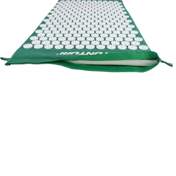 Punktimassaaži matt ja padi Tunturi Acupressure Mat And Pillow, Green