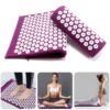 Punktimassaaži matt padjaga MM-001 Acupressure Mat with Pillow, roosa