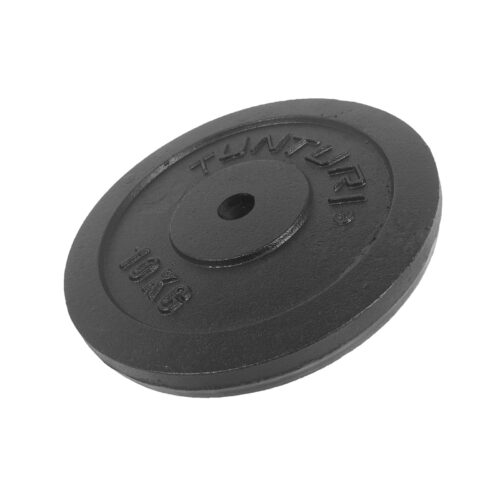 Raskusketas-TUNTURI-Plate-Black-10kg Raskusketas TUNTURI Plate Black, 30 mm, 10kg
