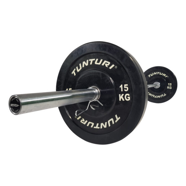 Raskusketas TUNTURI Training Bumper Plate, 50 mm, 15 kg