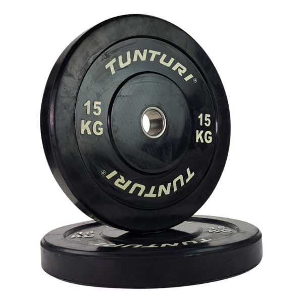 Raskusketas TUNTURI Training Bumper Plate, 50 mm, 15 kg