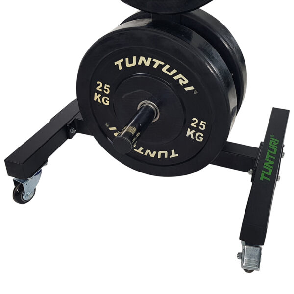 Raskusketaste alus Tunturi Upright Bumper Plate Rack