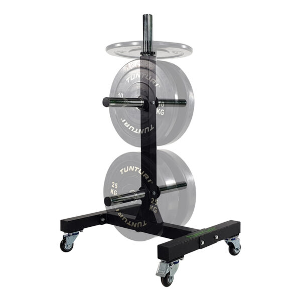 Raskusketaste alus Tunturi Upright Bumper Plate Rack
