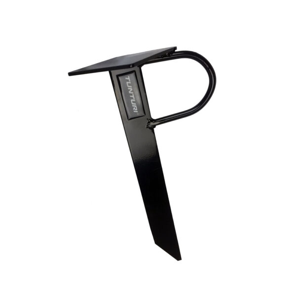 Raskusnoori-kinnitus-pinnasele-Tunturi-Battle-Rope-Ground-Hook Treeningköie kinnitus pinnasele Tunturi Battle Rope Ground Hook