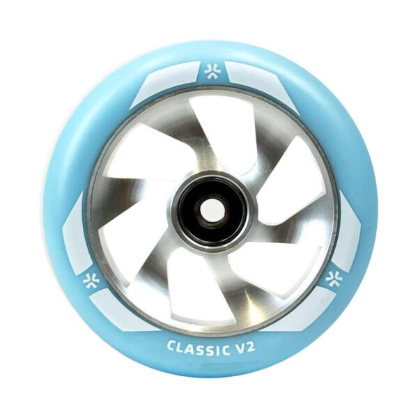 Ratas tõukerattale UNION Classic V2 Pro Scooter Wheel 110mm, sinine/hall