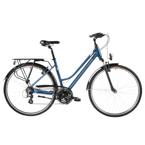 Naiste hübriidratas ROMET Gazela 0, türkiis-kuldne (M)