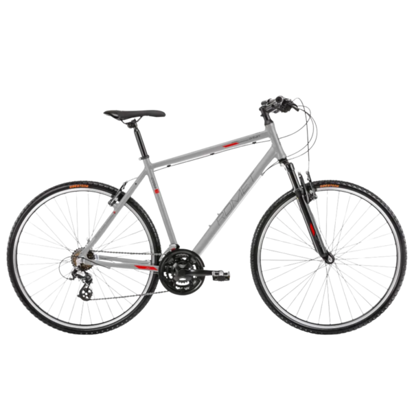 Meeste jalgratas ROMET Orkan M, hall-punane (XL)